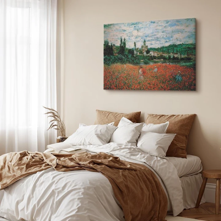 Obraz - Claude Monet – Pole maków pod Vétheuil