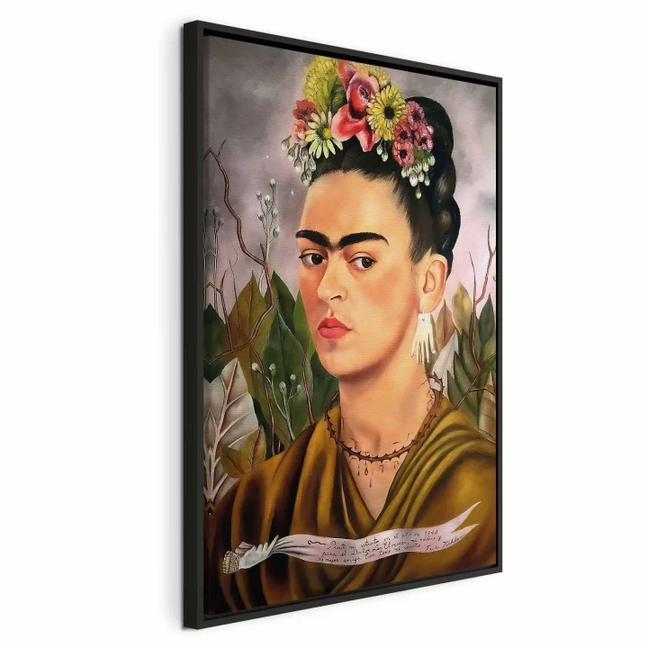 Obraz - Frida Kahlo – Autoportret dedykowany doktorowi Eloesserowi