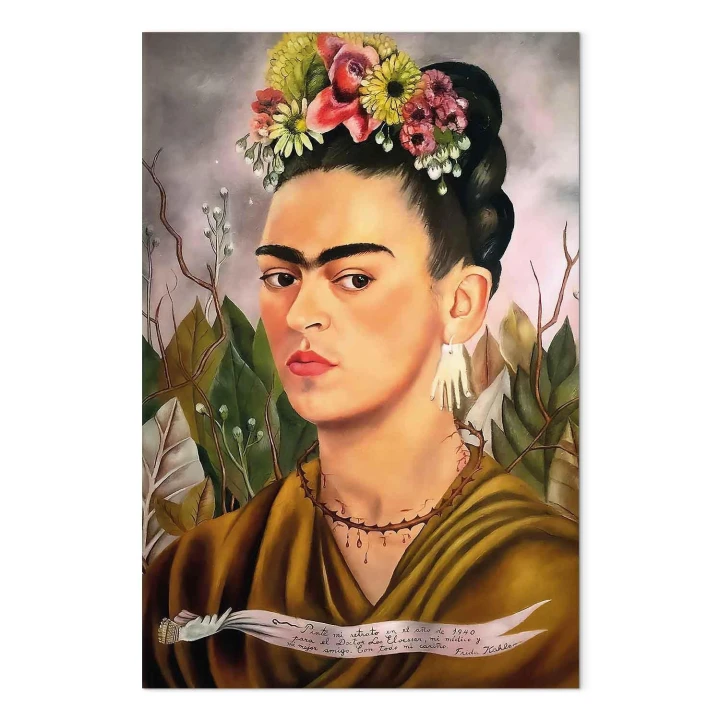 Obraz - Frida Kahlo – Autoportret dedykowany doktorowi Eloesserowi