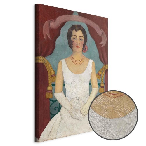 Obraz - Frida Kahlo – Portret damy w bieli