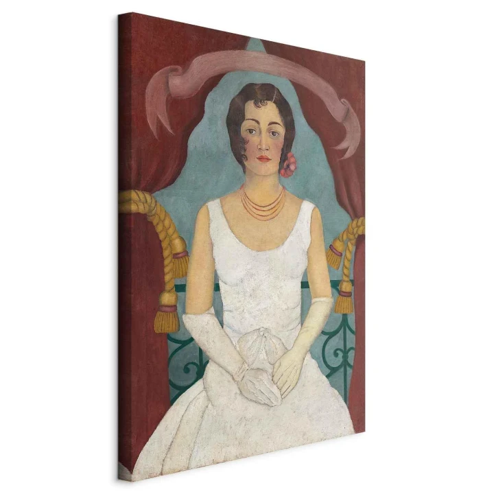 Obraz - Frida Kahlo – Portret damy w bieli