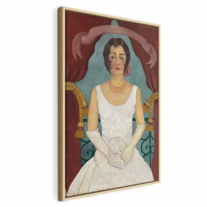 Obraz - Frida Kahlo – Portret damy w bieli