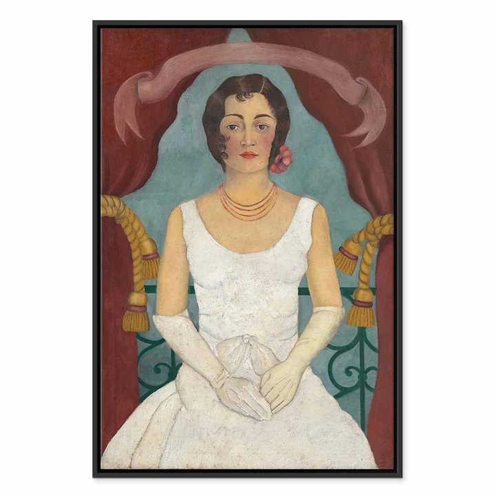 Obraz - Frida Kahlo – Portret damy w bieli
