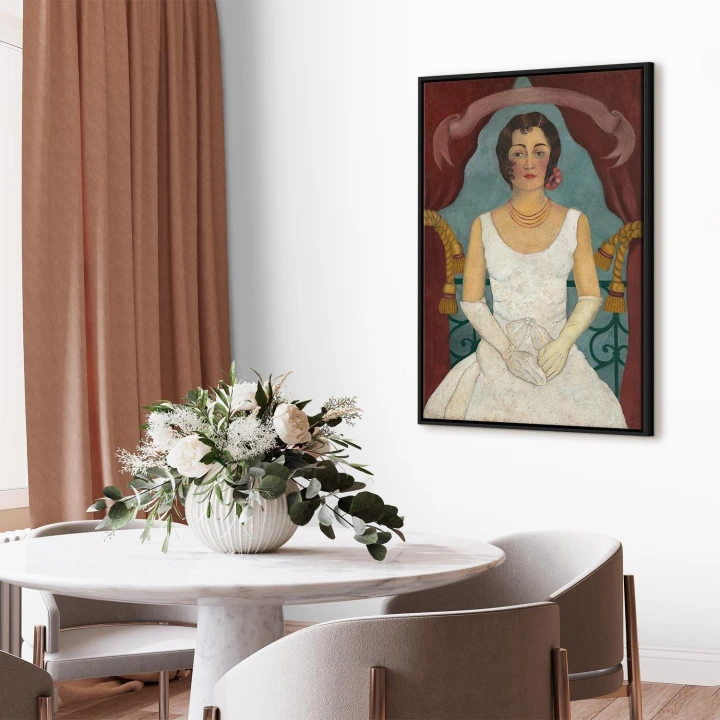 Obraz - Frida Kahlo – Portret damy w bieli