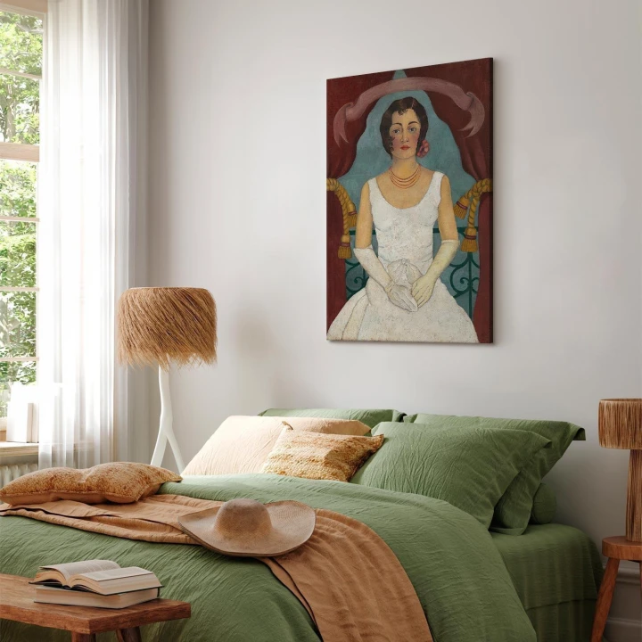 Obraz - Frida Kahlo – Portret damy w bieli