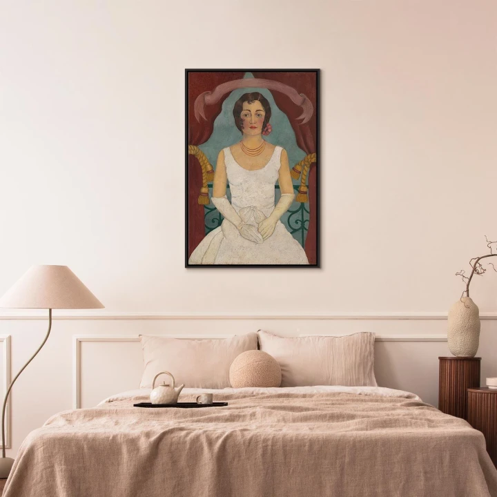 Obraz - Frida Kahlo – Portret damy w bieli