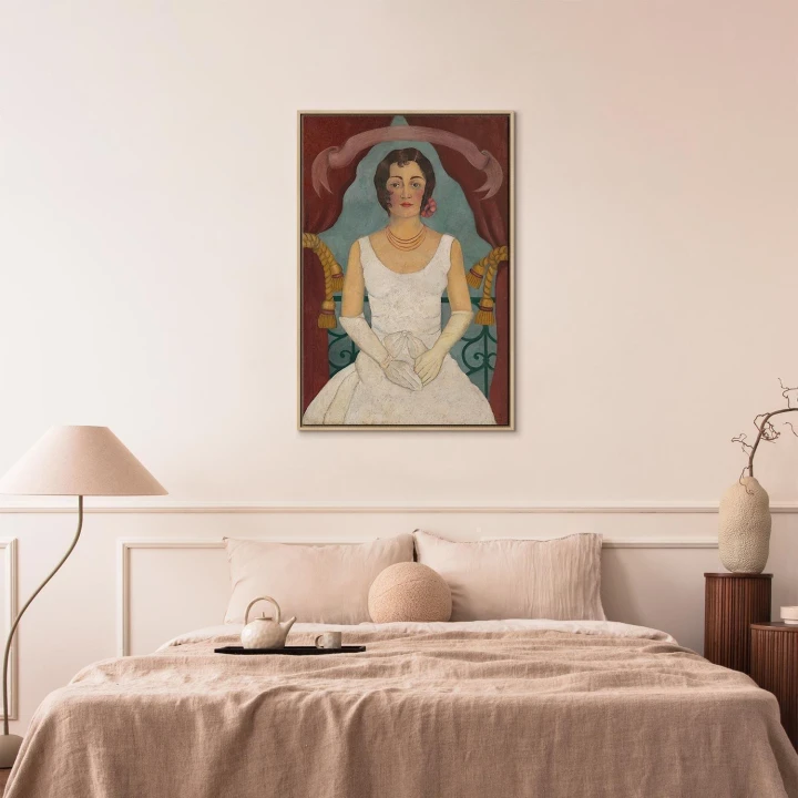 Obraz - Frida Kahlo – Portret damy w bieli