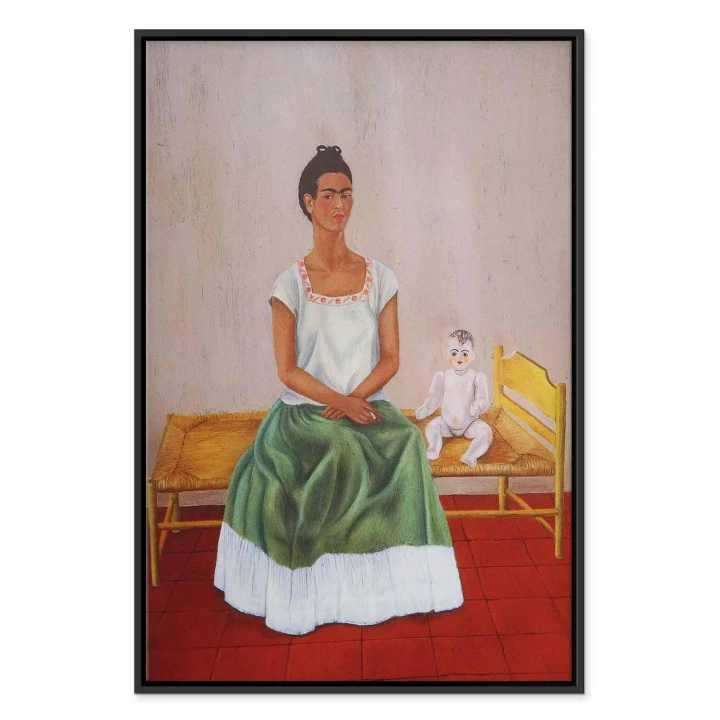 Obraz - Frida Kahlo – Ja i moja lalka