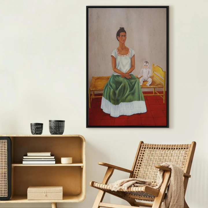 Obraz - Frida Kahlo – Ja i moja lalka