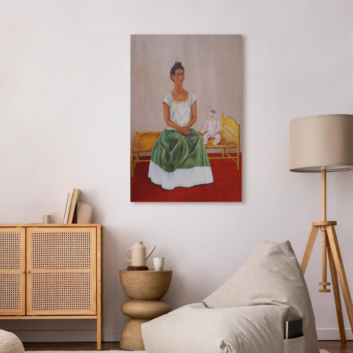 Obraz - Frida Kahlo – Ja i moja lalka