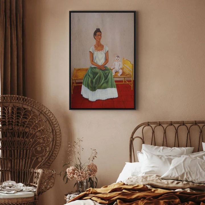 Obraz - Frida Kahlo – Ja i moja lalka