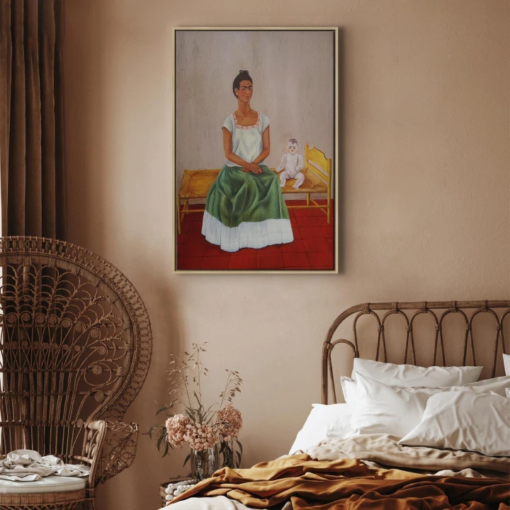 Obraz - Frida Kahlo – Ja i moja lalka