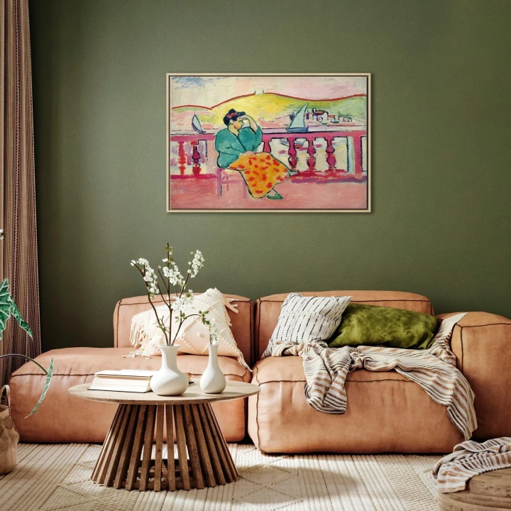Obraz - Henri Matisse – Pani na tarasie