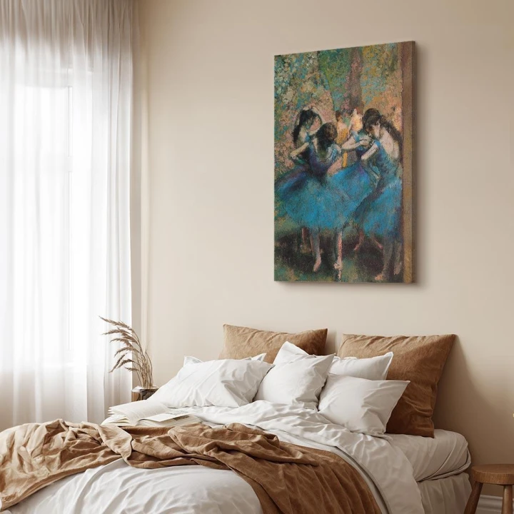 Obraz - Edgar Degas – Błękitne tancerki