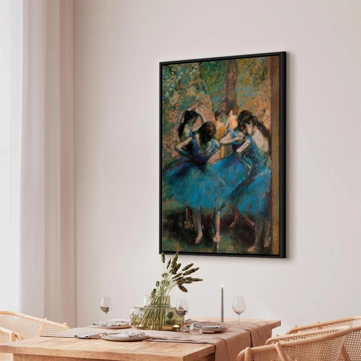 Obraz - Edgar Degas – Błękitne tancerki