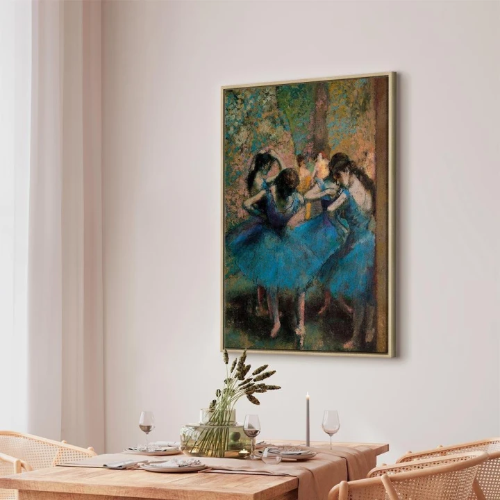 Obraz - Edgar Degas – Błękitne tancerki
