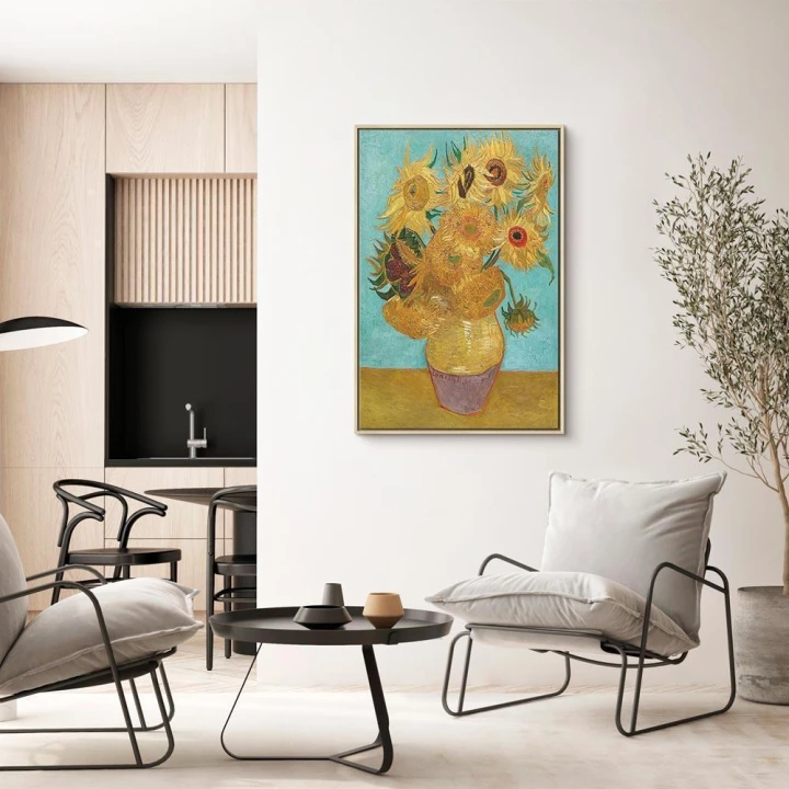 Obraz - Vincent van Gogh – Słoneczniki II