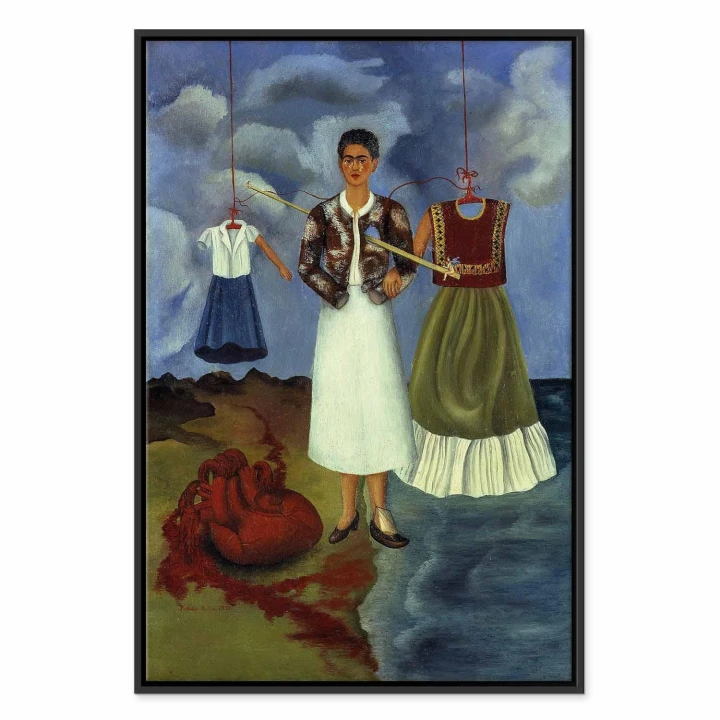 Obraz - Frida Kahlo – Pamięć (Rana otwarta)