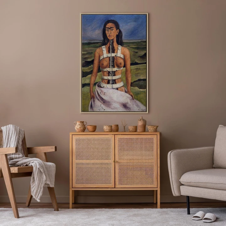 Obraz - Frida Kahlo – Strzaskana kolumna