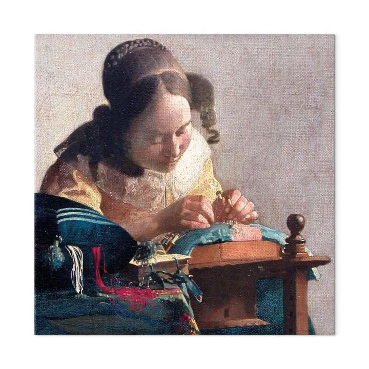Obraz - Jan Vermeer – Koronczarka
