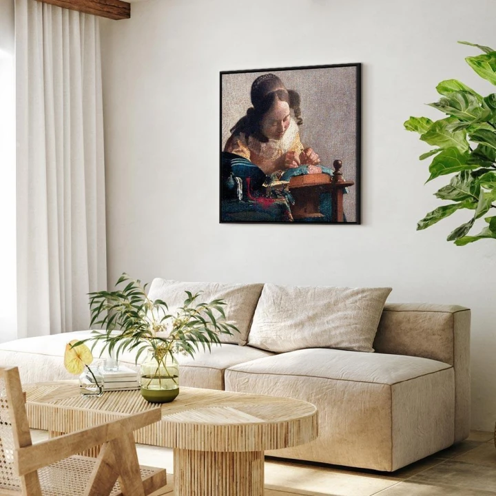 Obraz - Jan Vermeer – Koronczarka