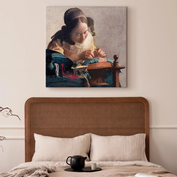 Obraz - Jan Vermeer – Koronczarka