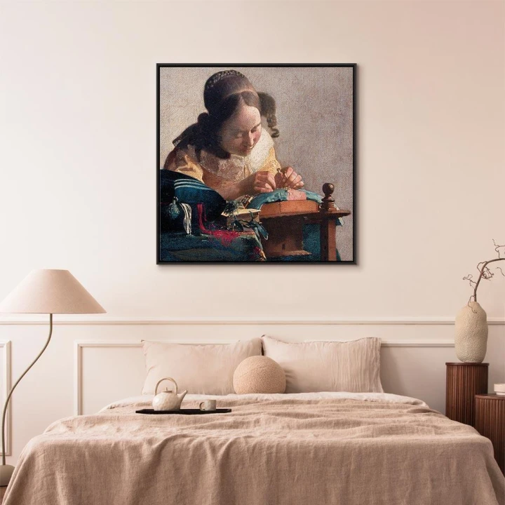 Obraz - Jan Vermeer – Koronczarka