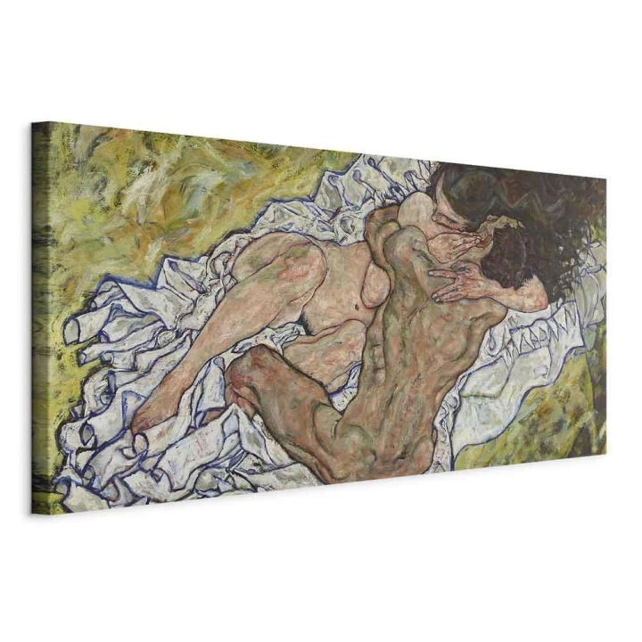Obraz - Egon Schiele – Uścisk (Kochankowie II)