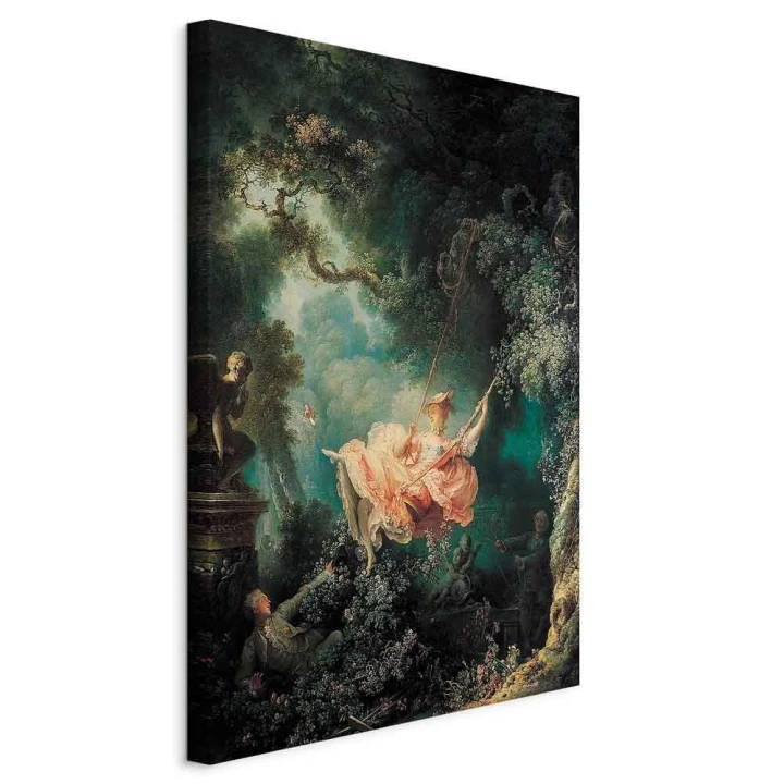 Obraz - Jean-Honoré Fragonard – Huśtawka