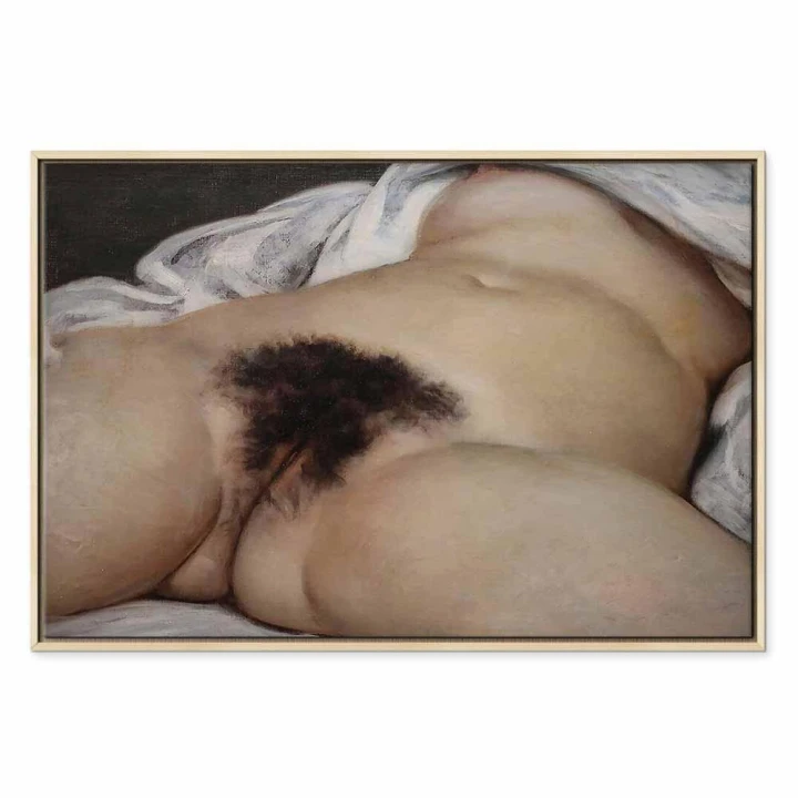 Obraz - Gustave Courbet – Pochodzenie świata