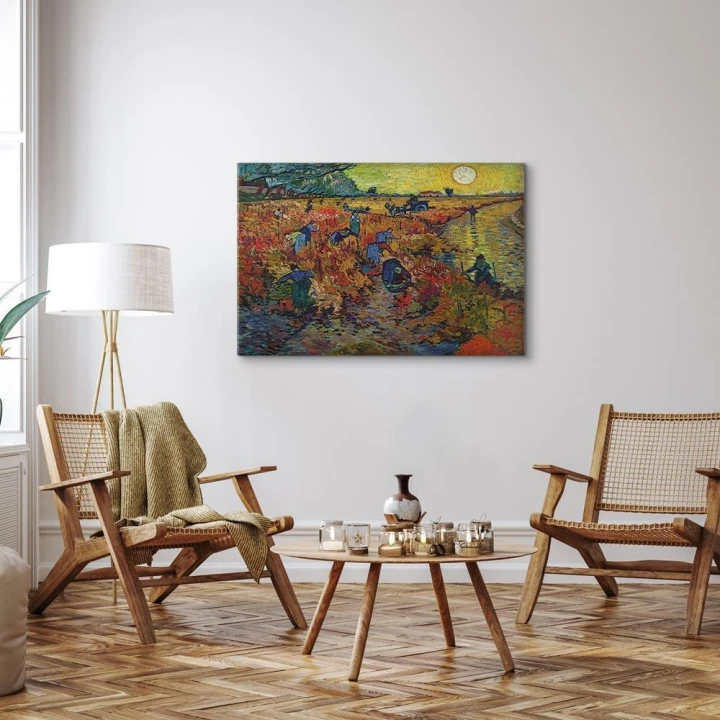 Obraz - Vincent van Gogh – Czerwona winnica