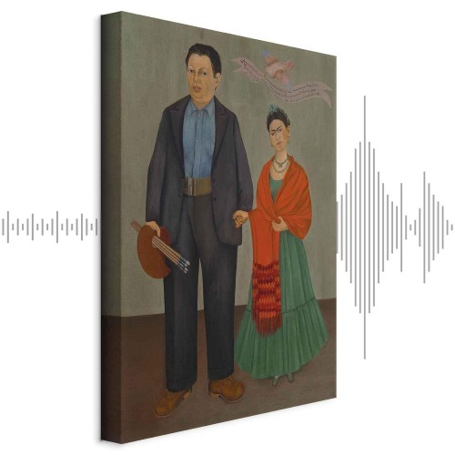 Obraz - Frida Kahlo – Frida i Diego Rivera