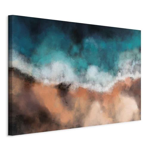 Obraz - Fale na piasku (1-częściowy) szeroki