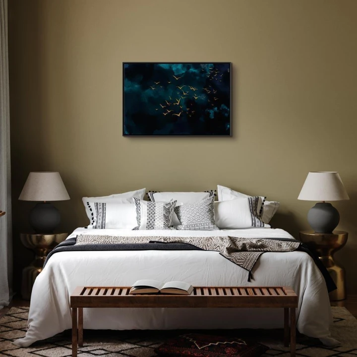 Obraz - Niebo przed burzą (1-częściowy) szeroki