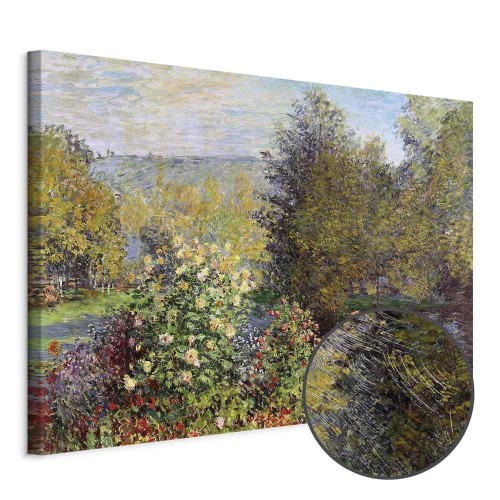 Obraz - Claude Monet – Fragment ogrodu w Montgeron