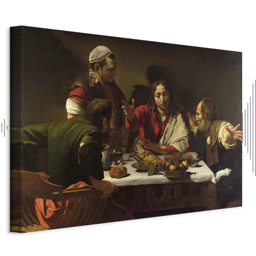 Obraz - Caravaggio – Wieczerza w Emaus