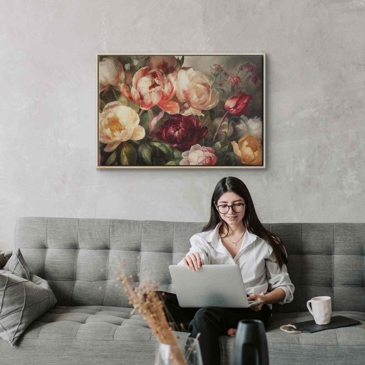 Obraz - Charyzmatyczne piwonie