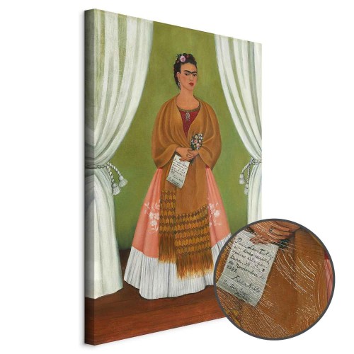 Obraz - Frida Kahlo – Autoportret dedykowany Leonowi Trotskiemu