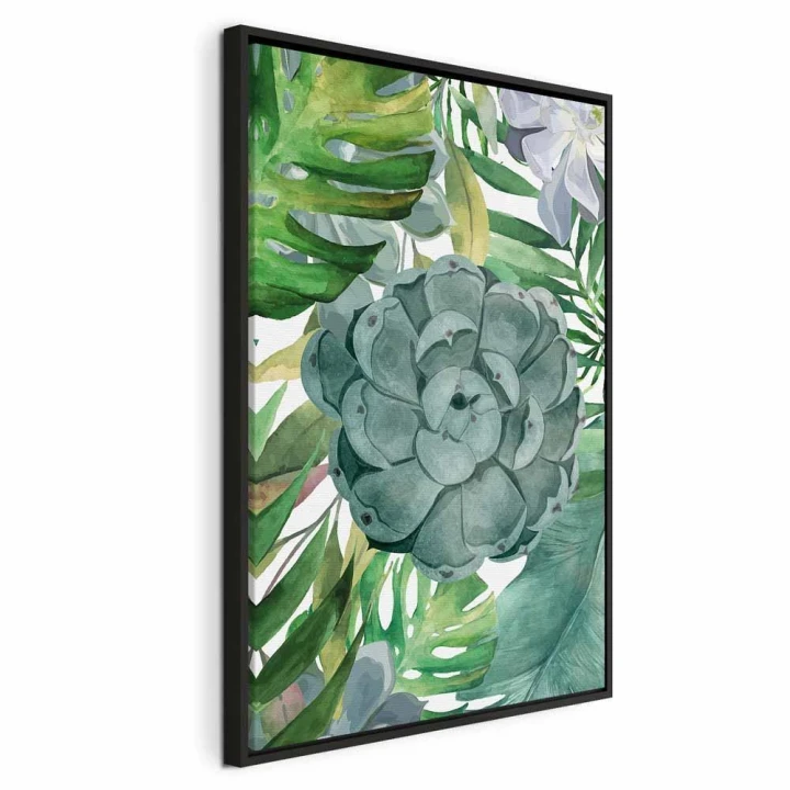 Obraz - Tropikalna flora (1-częściowy) pionowy