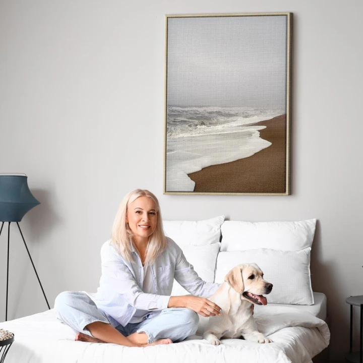 Obraz - Jesienny odpływ (1-częściowy) pionowy