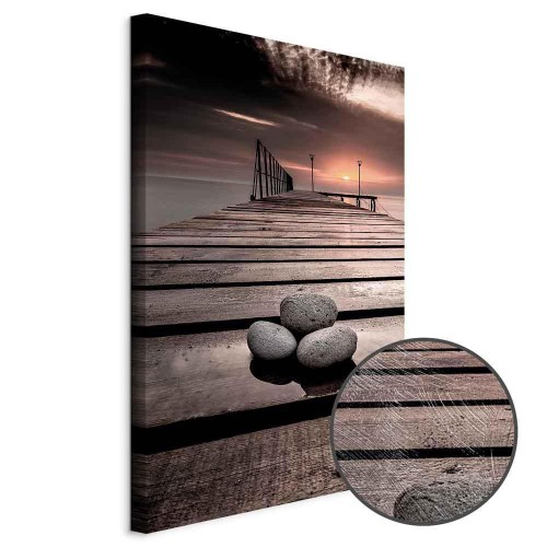 Obraz - Wrześniowy zachód słońca (1-częściowy) pionowy