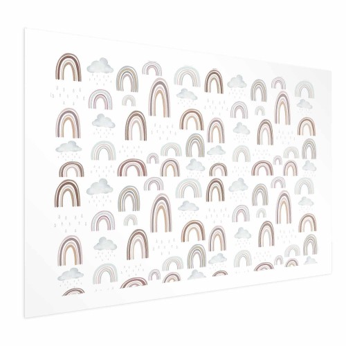 Plakat - Tęcza po deszczu