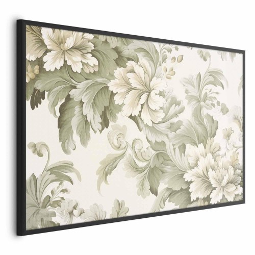 Plakat - Vintage kwiaty w jasnych kolorach