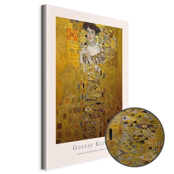 Obraz - Gustav Klimt - Portrait of Adele Bloch (1-częściowy) pionowy