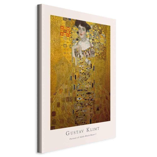 Obraz - Gustav Klimt - Portrait of Adele Bloch (1-częściowy) pionowy