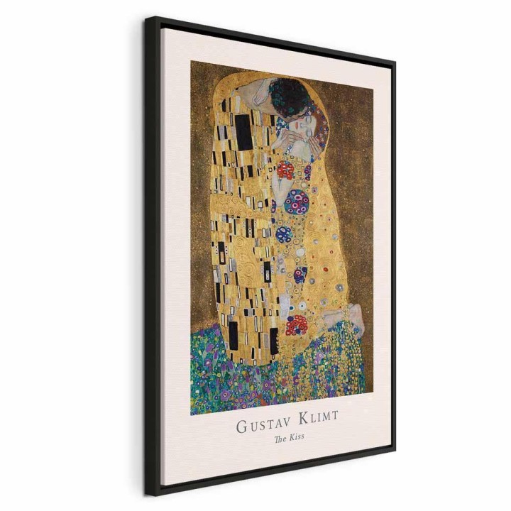 Obraz - Gustav Klimt - The Kiss (1-częściowy) pionowy