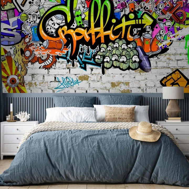 Fototapeta - Graffiti na ścianie
