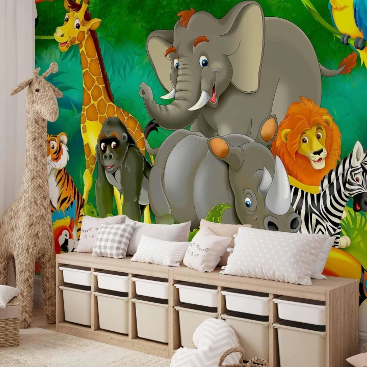 Fototapeta - Kolorowe safari