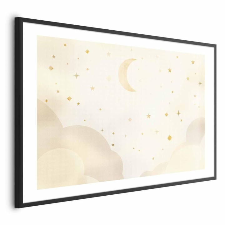 Plakat - Rozgwieżdżona noc