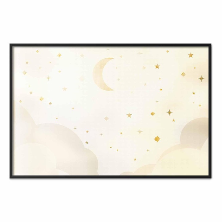 Plakat - Rozgwieżdżona noc